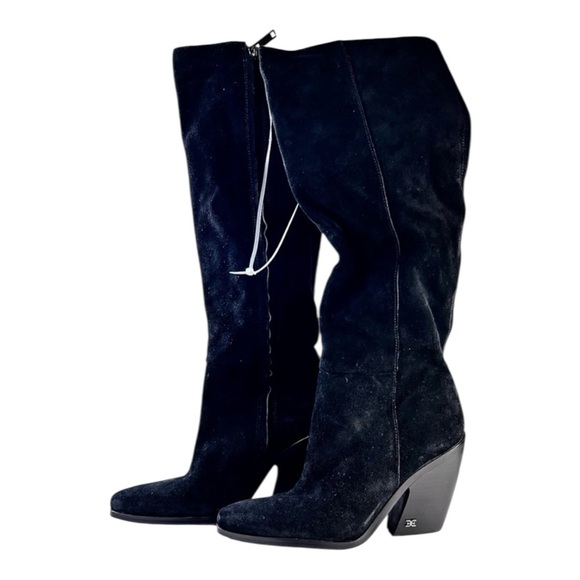 Sam Edelman Annabel Knee High Suede Boot, Color Black, Size 5, NWOT‎